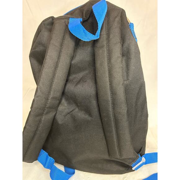Black Blue Backpack GUC 12x18x5" - Picture 3 of 5